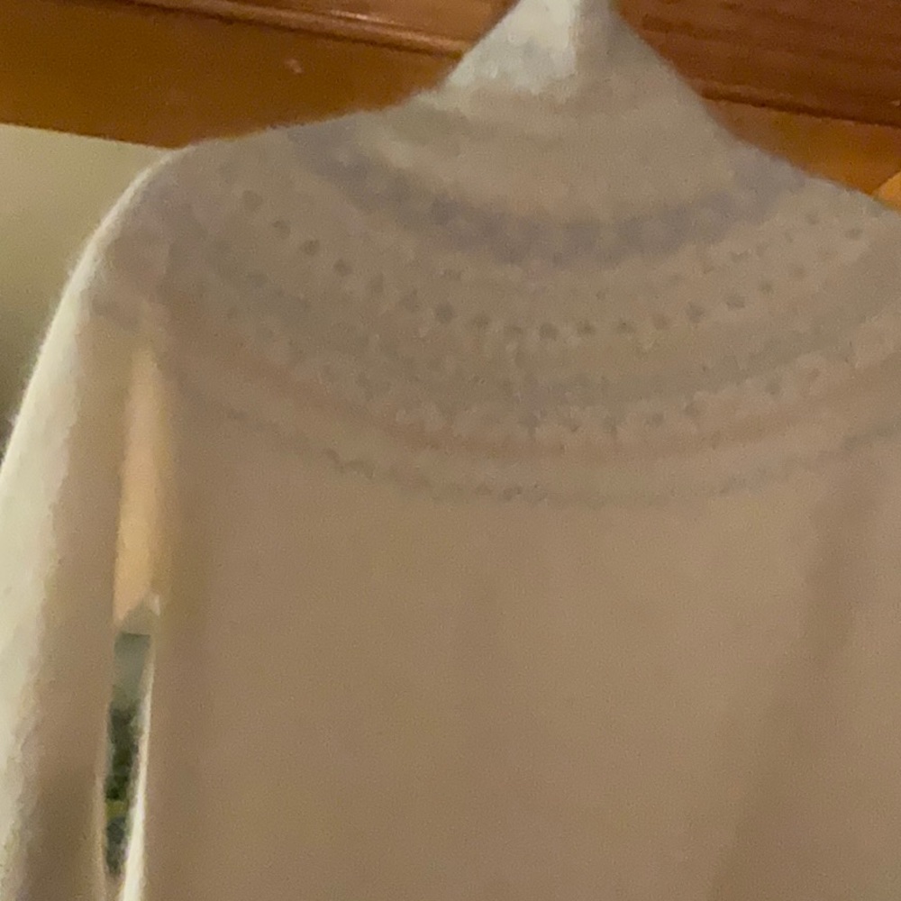 Ralph Lauren cream long sleeve sweater